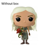 FUNKO POP Game of Thrones Night's King Jon Snow Drogon Action Figure Collectible Model Christmas Toys for Children Gift