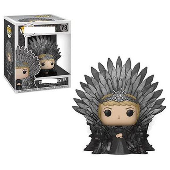 Cersei Lannister On Iron Throne